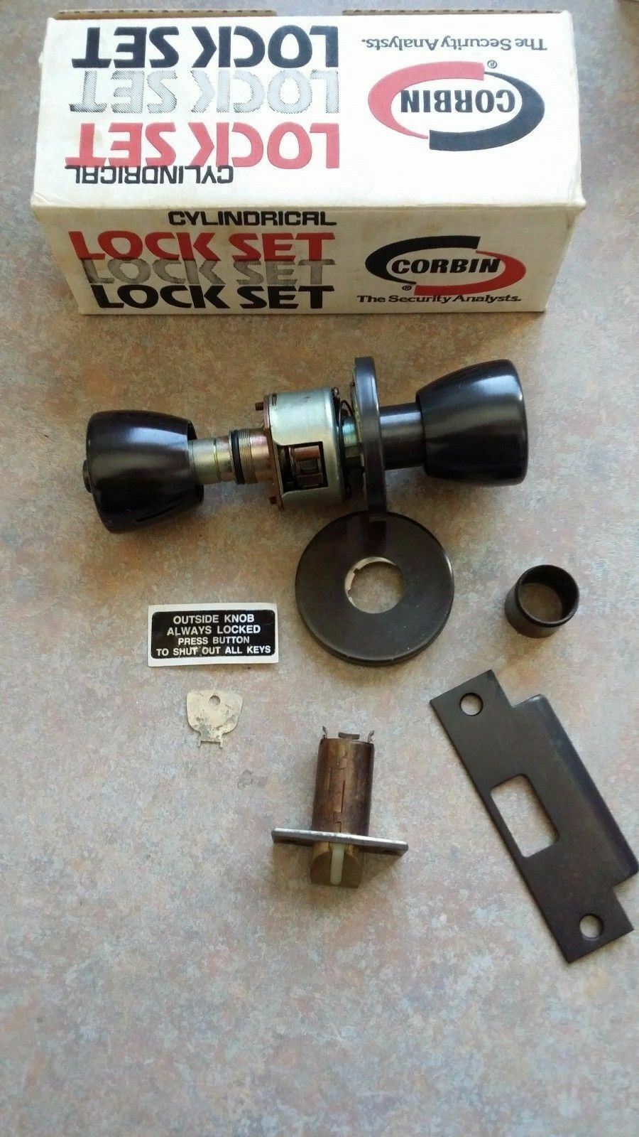 CORBIN 865-429 US10BL  (CK4229BRC) HOTEL FUNCTION HEAVY DUTY CURRENT LIST $634