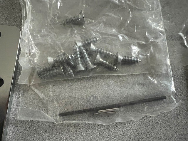 2 EACH BOMMER 4311 3.5 X 3.5 651  1/4" RADIUS CORNER US26D MADE IN USA