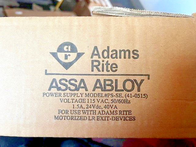 Adams Rite PS-SE Baked Enamel Finish Power Supply, 115 VAC, 0.7A
