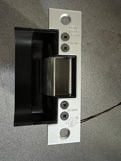ADAMS RITE ELEC STRIKE 7170-515-628-03  W/ EXTEND LIP 12VDC FAIL SAFE ALUM FIN