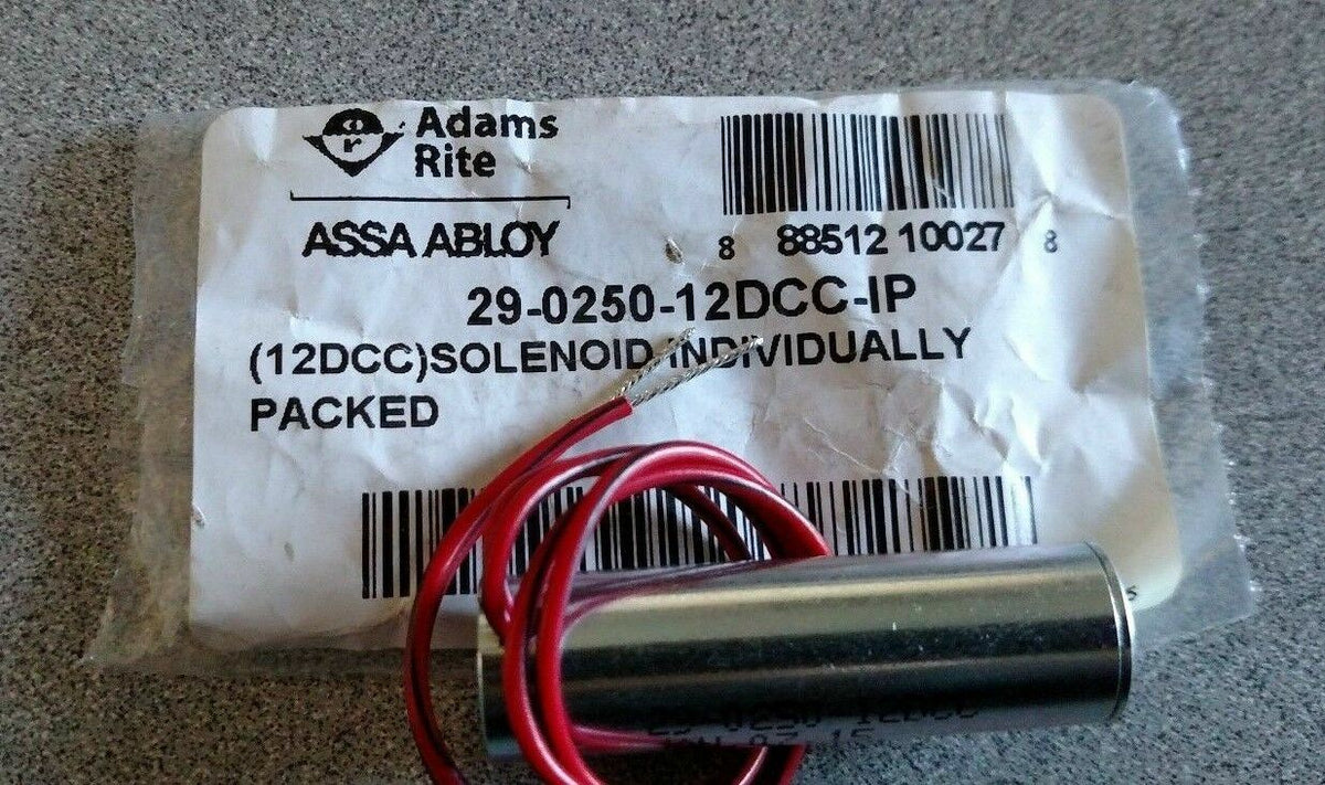 ADAMS RITE SELINOID FOR 7100 SERIES 12VDC OR 24VAC INTERMITTENT OR CONTINUOUS