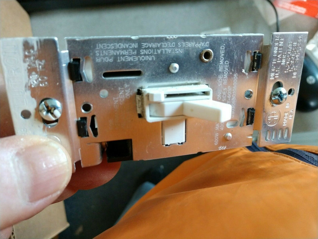 4 USED LIGHT DIMMERS (NOT LED COMPATABLE)