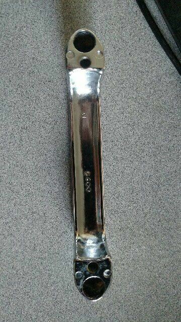 21-077 Toilet Partition Door Pull AKA 5400 ZINC CHROME PLATE NOS