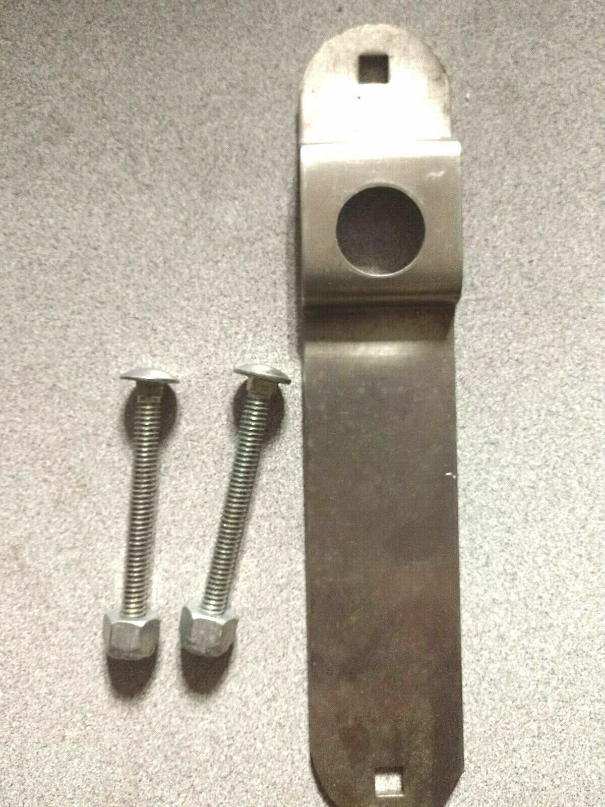 B MFG  RAISED CYLINDER GUARD STAINLESS STEEL FOR NARROW STYLE DOORS LOCKSMITH
