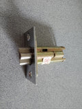 USED EMHART CORBIN RUSSWIN UL DEAD LATCH 2 3/4" BS US26D (FOR OLDER KNOBS)