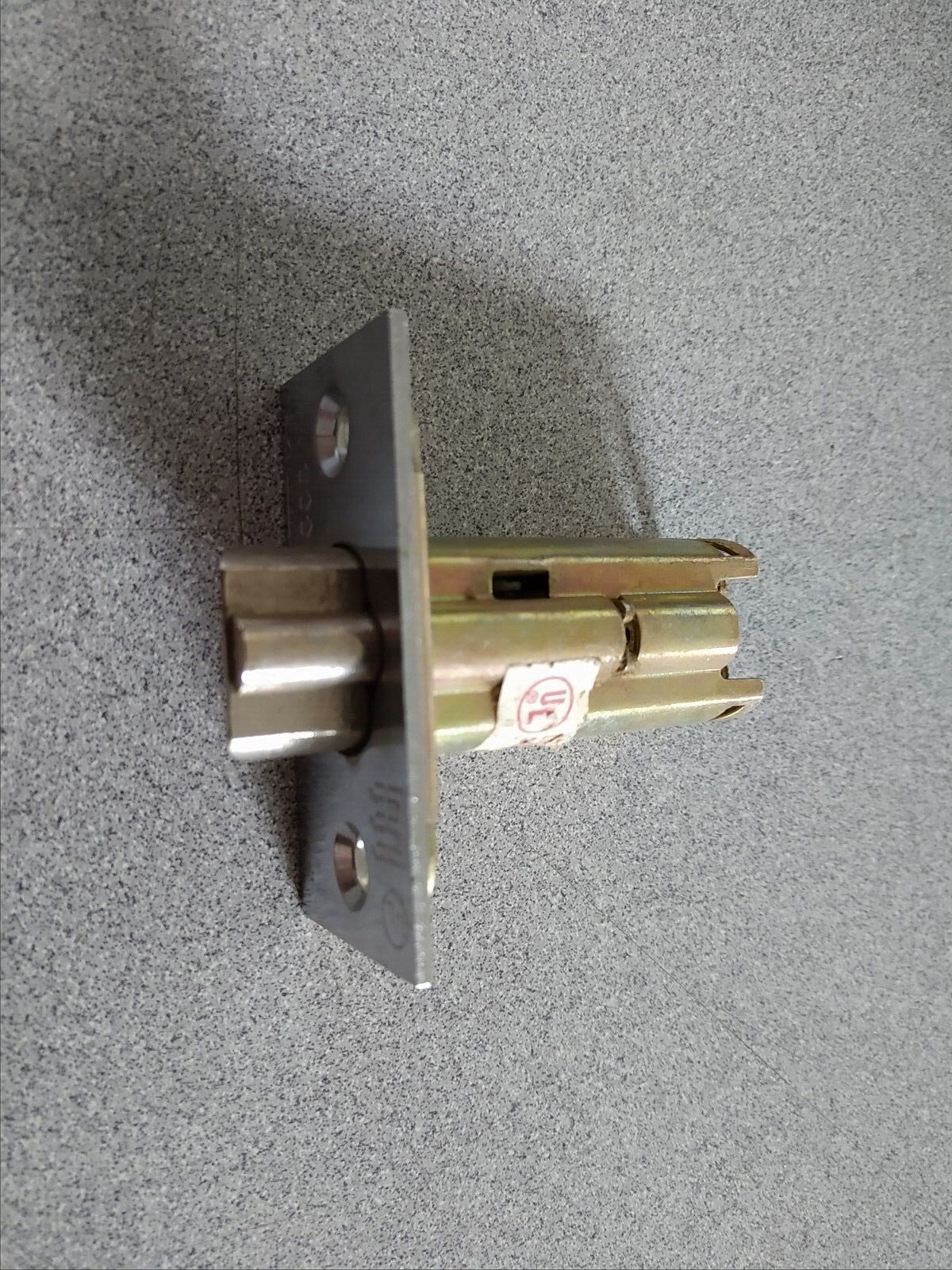 USED EMHART CORBIN RUSSWIN UL DEAD LATCH 2 3/4" BS US26D (FOR OLDER KNOBS)