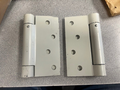 1 PR  1754 4" x 4" Square by 5/8" Rad /Corner Steel Full Mortise Resi l Spring