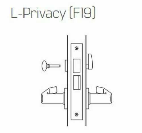 Best 45H0L14H-626 Privacy Function Mortise Lock