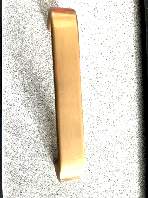 1 EA   SATIN  BRONZE SOLID BRASS COMMERCIAL DOOR PULL 1/2 ROUND HEAVY  DUTY US10