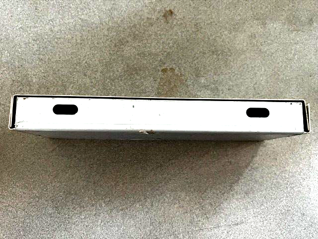 GENERAL PARTITIONS  9" Stainless Steel Pilaster Shoe for 1" Square Edge panels