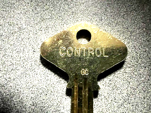 YALE ACCENTRA FN117C CONTROL KEY GC KEYWAY