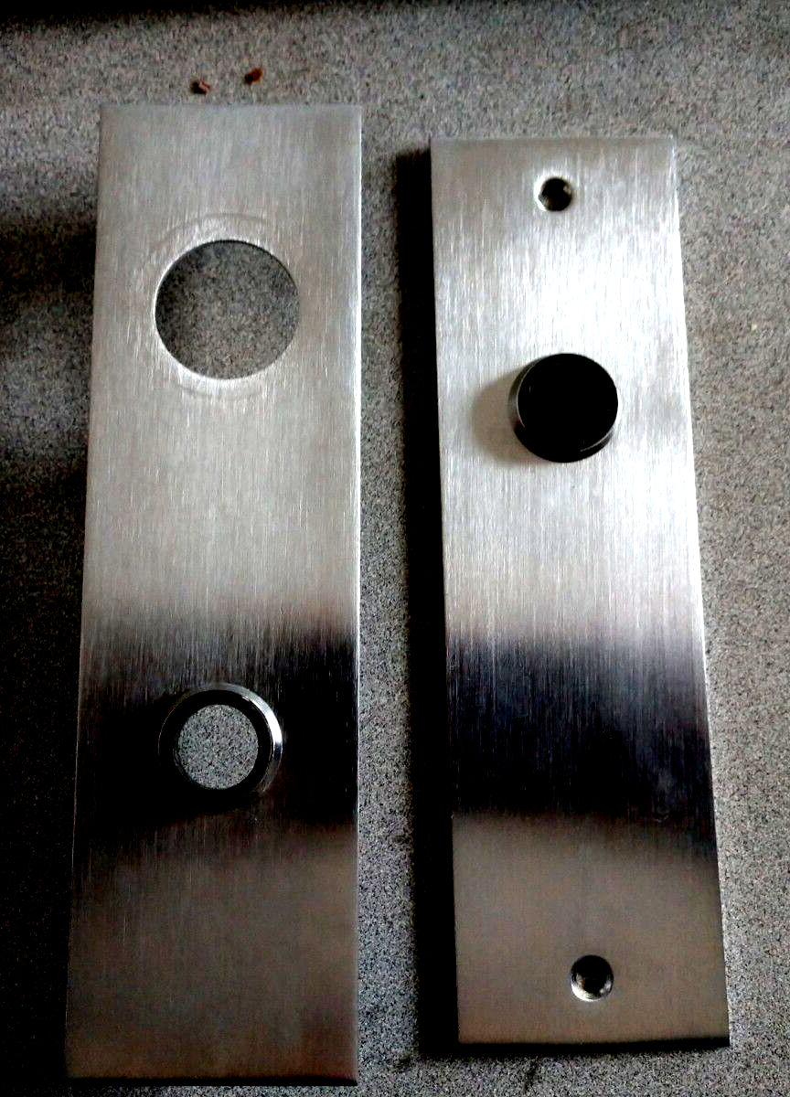 ARROW LOCK " B " MORTISE LOCK  INSIDE AND OUTSIDE " H " ESCUTCHEON US26D  ONLY