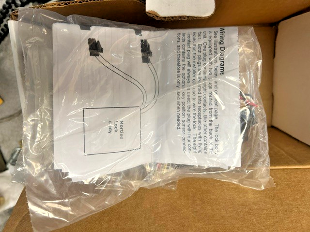 MARKS USA 5RW8 EL 32D RH -G1 ELECTRONIC MORTICE LOCK HANDED