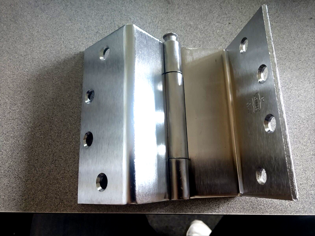 BOMMER SWING CLEAR HINGE LB8020-045R-652 FULL MORTICE 4 1/2  (1 EACH) US26D