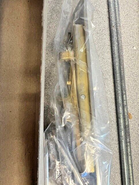 2 EA IVES 458 B 26 12 INCH FLUSH BOLTS POL CHROME US26 MADE IN USA