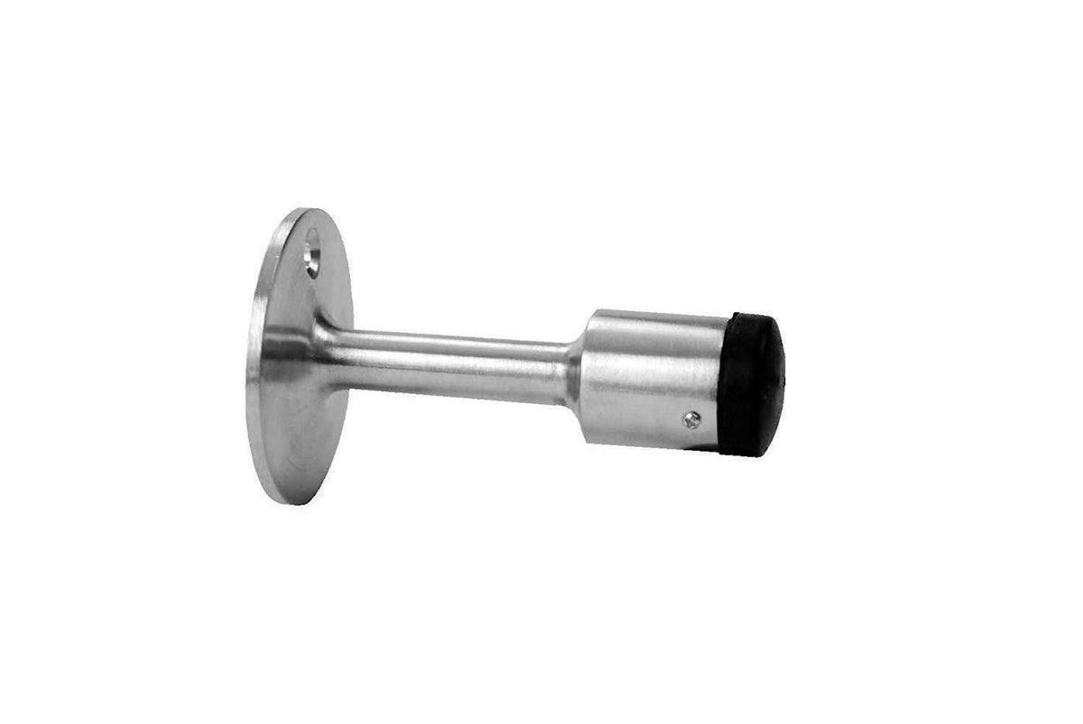 Don-Jo 1475 US26D Wall Door Stop Satin Chrome Plated 3-7/8" High 2-1/4" Dia
