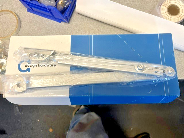 DESIGN HARDWARE 316 AL - Series Heavy Duty Door Closer Size 1-6 Arm, Aluminum