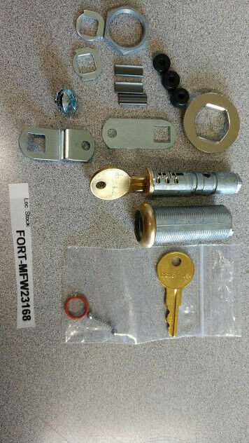 FORT LOCK MFW 23168 GOLD FINISH  MULTI FUNCTION CAM LOCK WITH  2 Keys