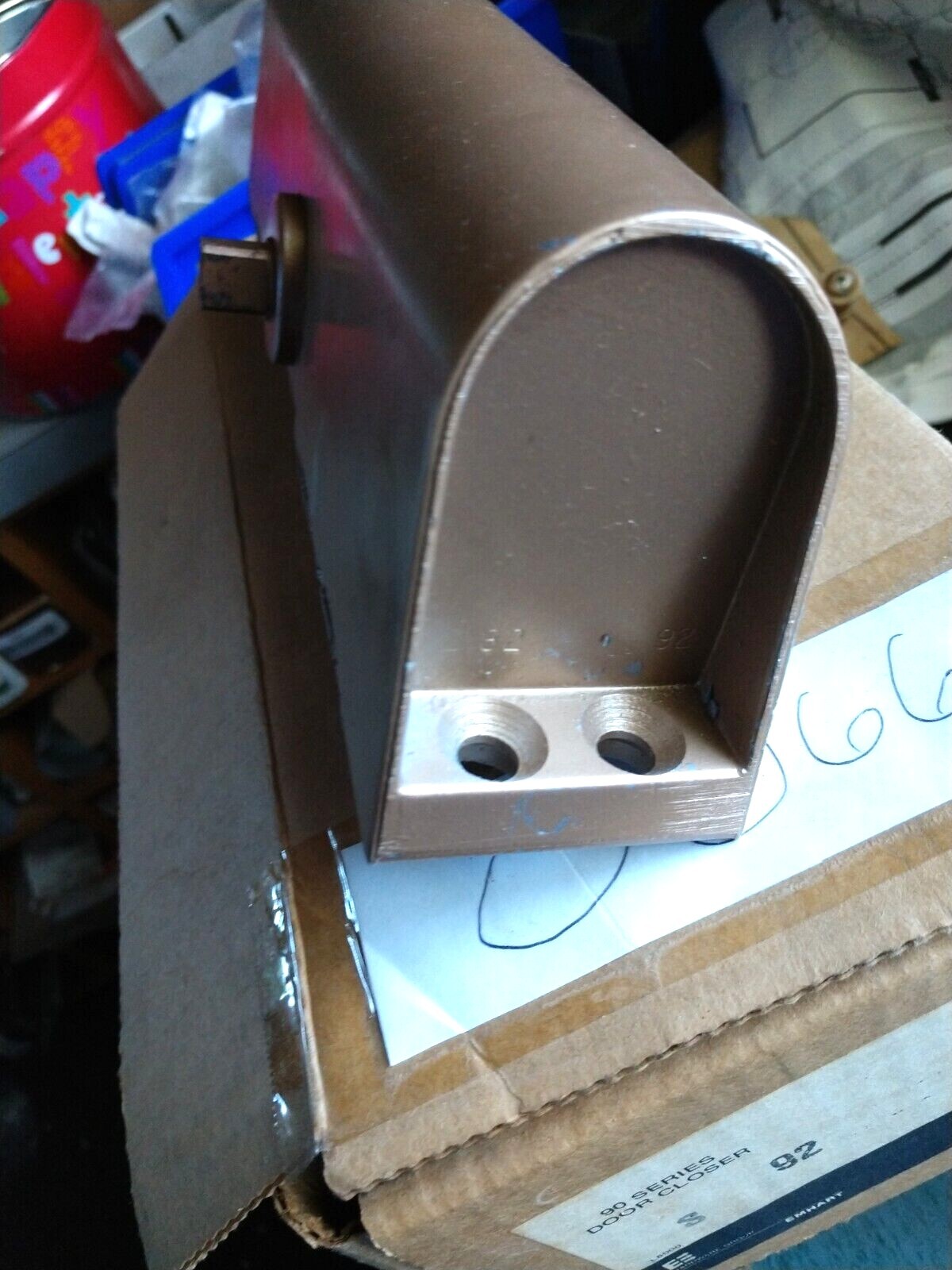 CORBIN BY EMHART P92 DBL DOOR CLOSER NOS SIZE 2