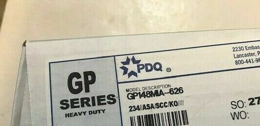 PDQ GP148 MIA 26D SC - 0 bit (CYLINDER NOT COMBINATED)