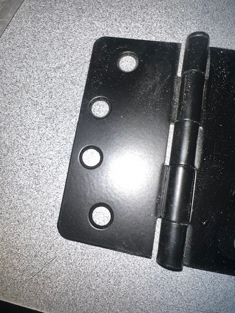 3 HAGER HINGES BALL BEARING 4 X 4"  1/4"  RADIUS CORNERS US10B
