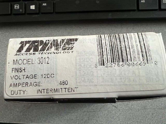 TRINE 3012 12VDC .49 AMP DRAW INTERMITTANT NEW