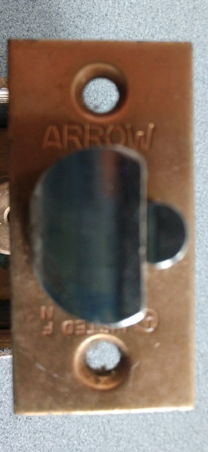 ARROW LOCK GRADE 1 UL DEAD LATCH 2 3/4" BACKSET US10 UL 788 N