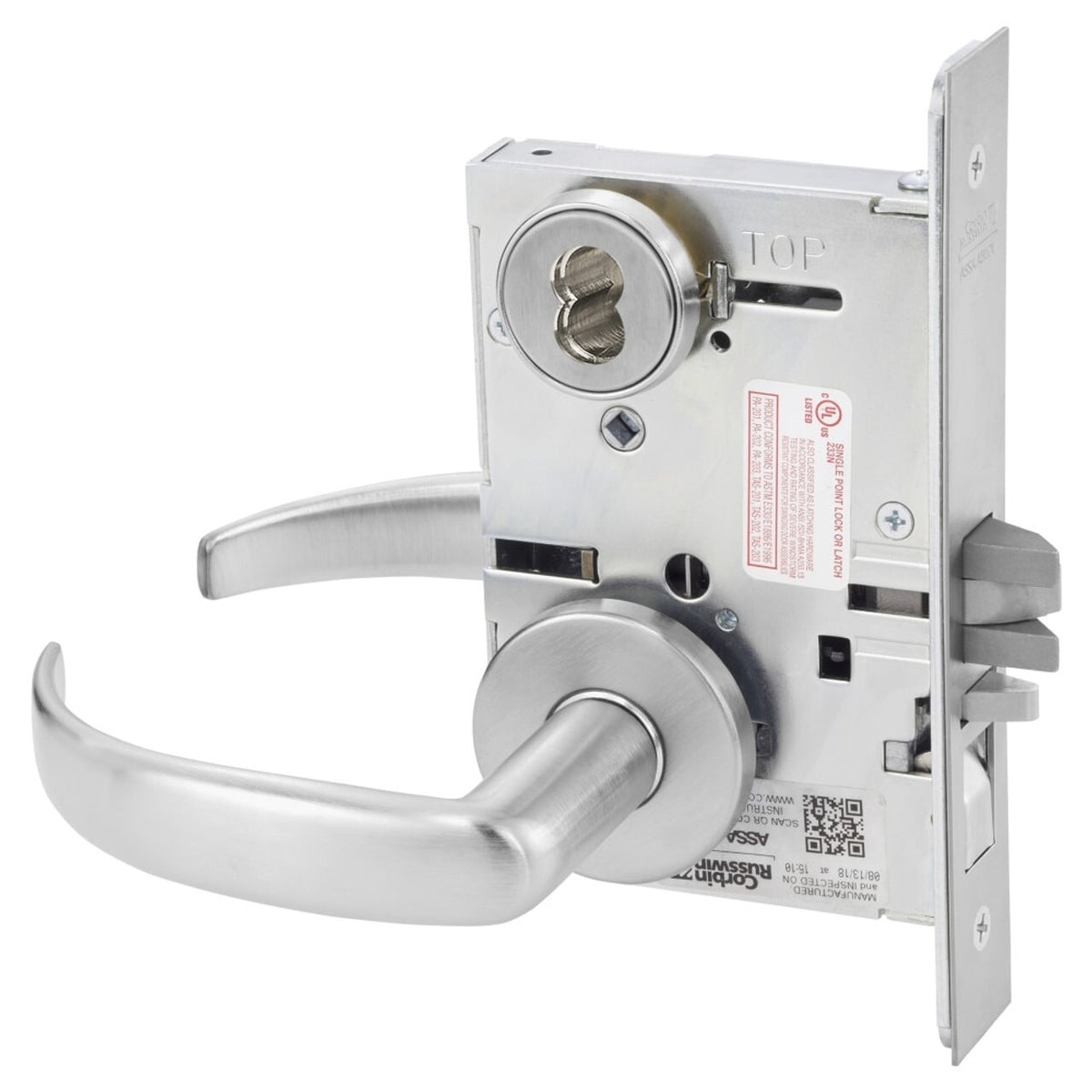 CORBIN RUSSWIN  ML2051 PSA 626  SFIC Lever Lock  ENTRY Function SFIC/LC