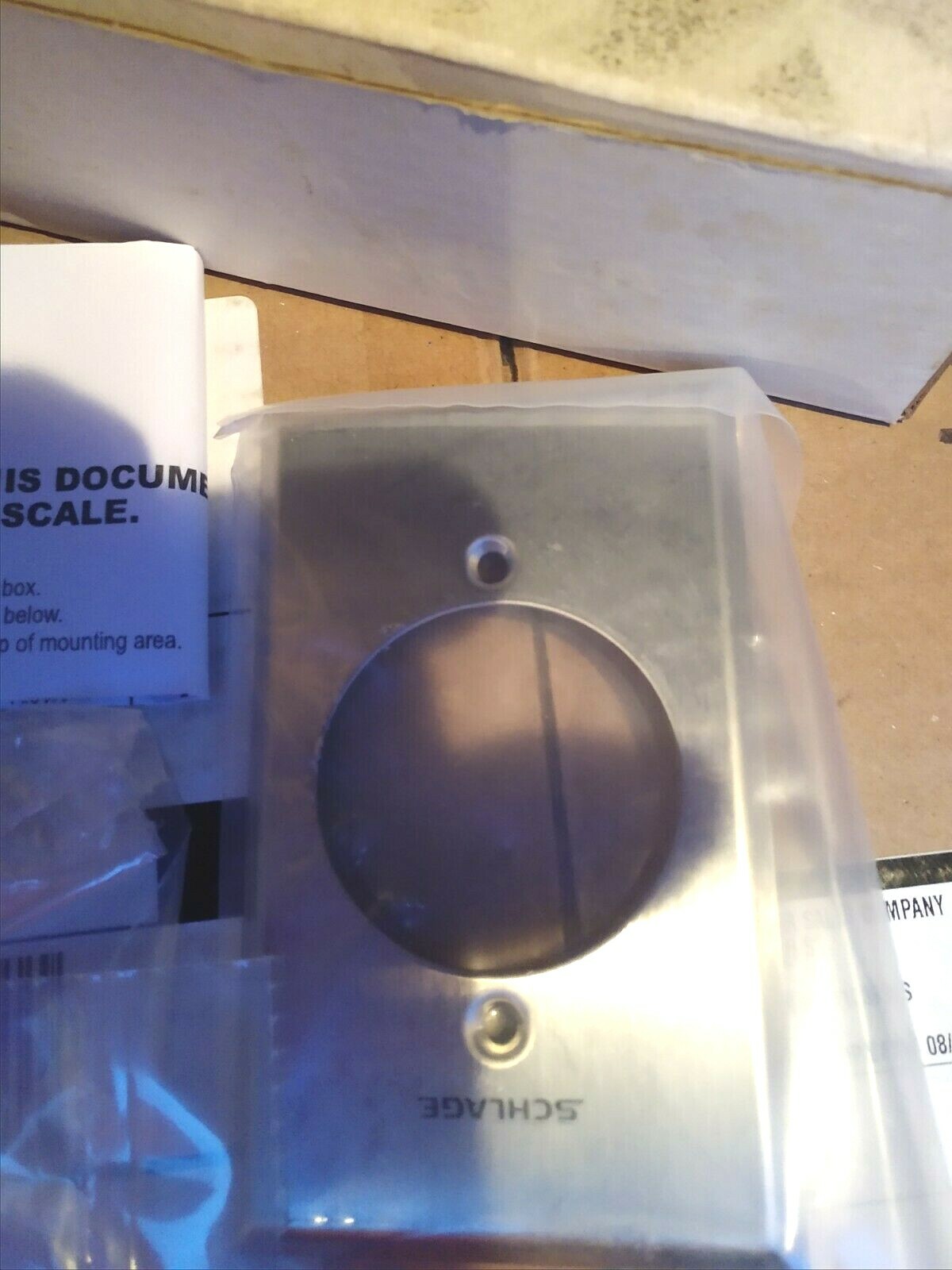  SCHLAGE 621 AL DA  HEAVY DUTY PUSH BUTTON WITH DELAY ACTION