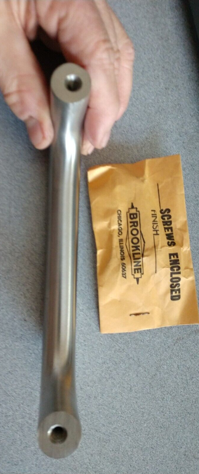 BROOKLINE COMMERCIAL DOOR PULL 3/4" X 3/4" ROUND STOCK 32D
