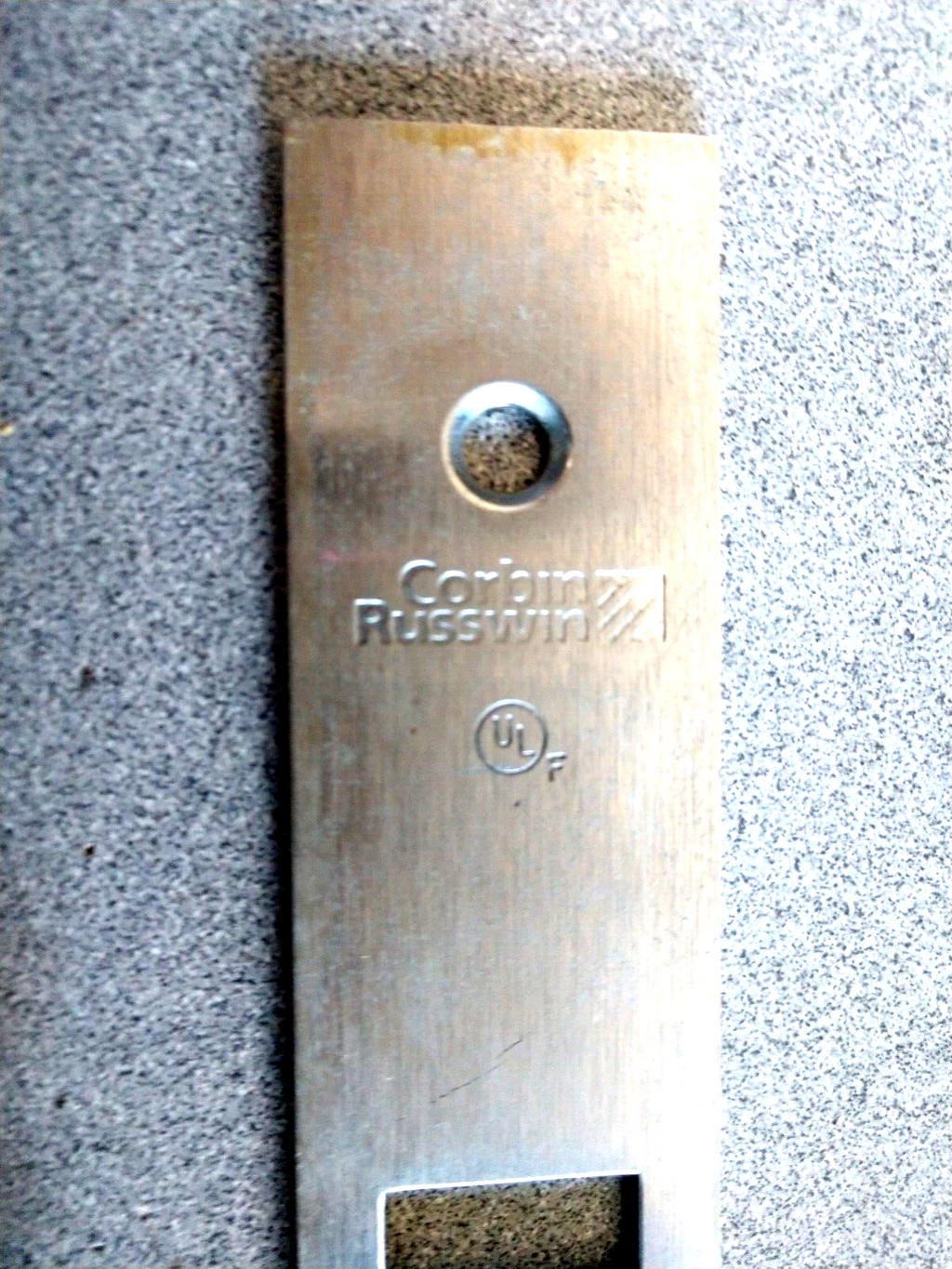 CORBIN RUSSWIN USED ML2255LL RH 626 AKA 433F08 RH BODY & FPLATE HANDED CLASSROOM
