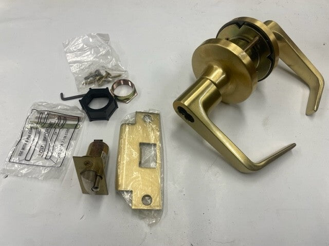 FALCON T501BD D 606 ENTRY SFIC LESS CORE Satin Brass