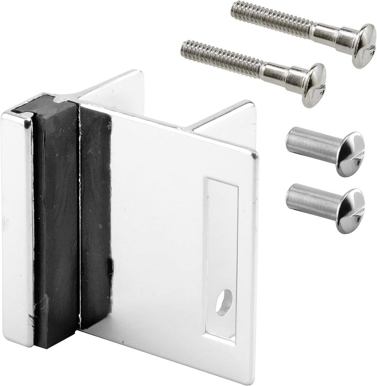 SENTRY SUPPLY Partition Inswing Keeper & Strike 656-6482   NEW SEALED POL CHROME