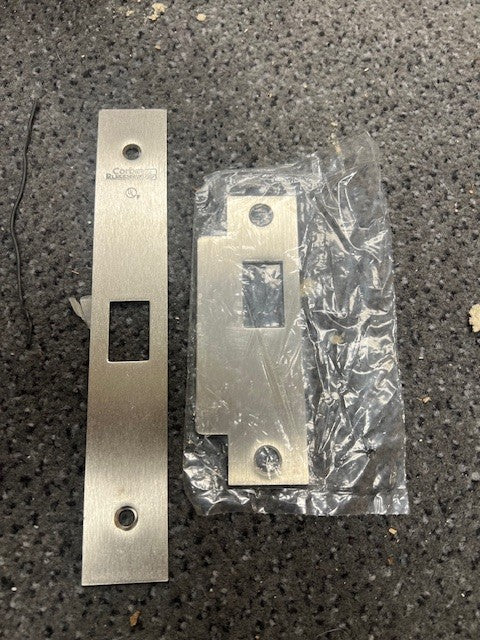 CORBIN RUSSWIN ML2010 LL 619 PASSAGE MORTISE LOCK BODY  W/ FACEPLATE, STRIKE, SP