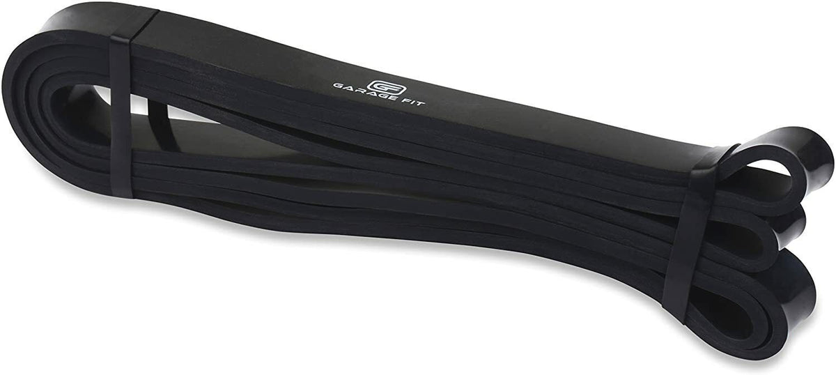 Garage Fit Pull Up Assist Band, Stretch Resistance Mobility Band Black 50-75 lbs