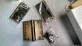 3 EACH SMR 190 4 1/2 X 4 1/2" US5 HINGES ANTIQUE BRASS EQUAL 179 AND 1279