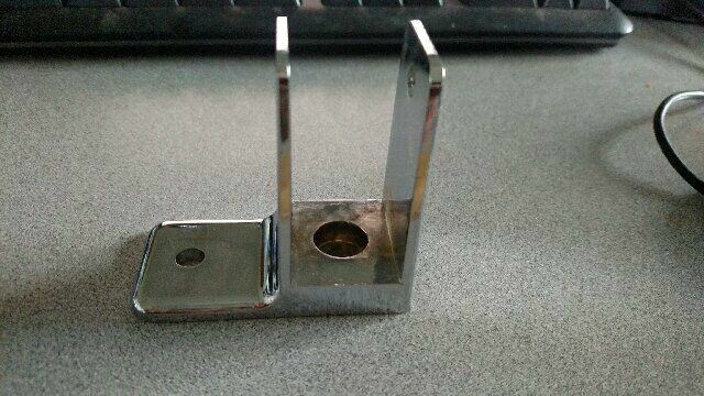 Jacknob 1760 Wall Bracket One Ear 1" AKA HADRIAN 603210 NEW