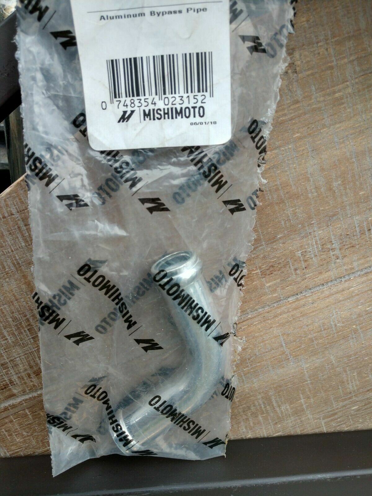 MISHIMOTO 1316 ALUMINUM BYPASS PIPE 