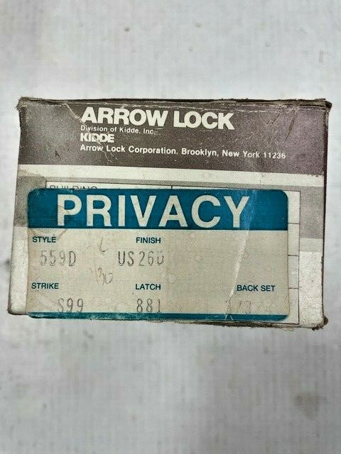 Arrow 559D 26D Patio Knob with retro Bel knob