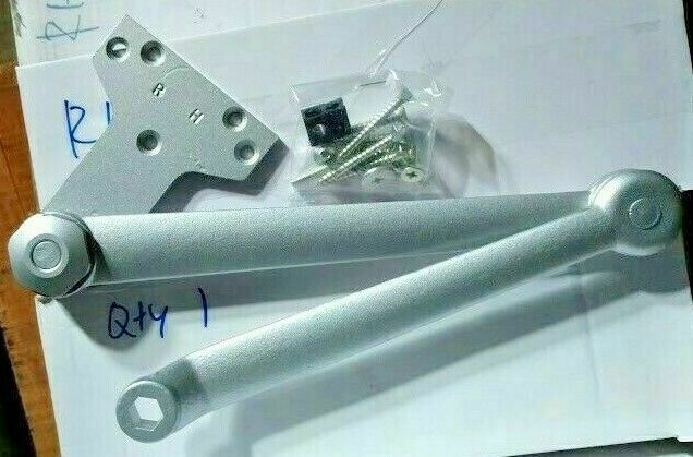 HEAVY DUTY DOOR CLOSER EDA HOLD OPEN ARM FOR 4040 LOOKALIKES RIGHT HAND ALUM