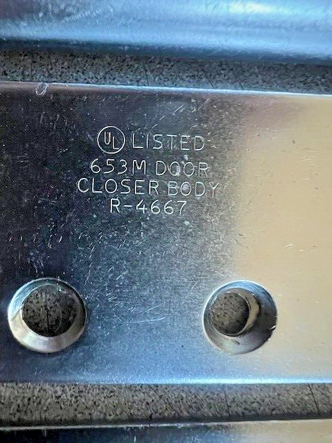 1  EACH BOMMER 4311 4 X 4 UL SINGLE ACTING  SPRING HINGE US26D