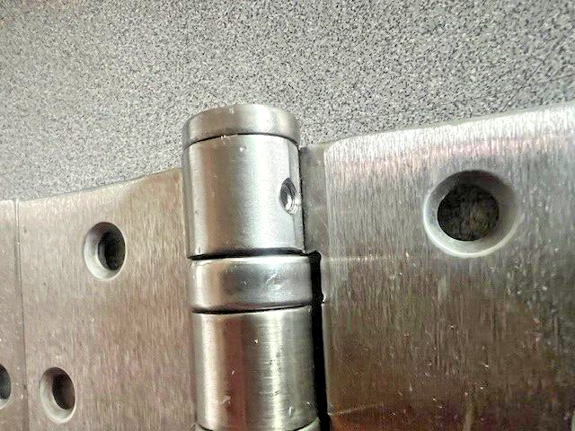 BOX OF 3 T4A3386 4 1/2 X 4 1/2 HW US32D NRP HINGES MADE IN USA USED* ALL WOOD SC