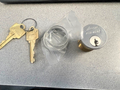 Arrow Lock MC61 26D KD 1 1/8"  001 Satin Chrome   w/ 2 keys