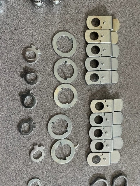 LOT OF 5 CompX C8106-915-26D, Pin Tumbler Cam Lock, 90-Degree Cam Turn KA