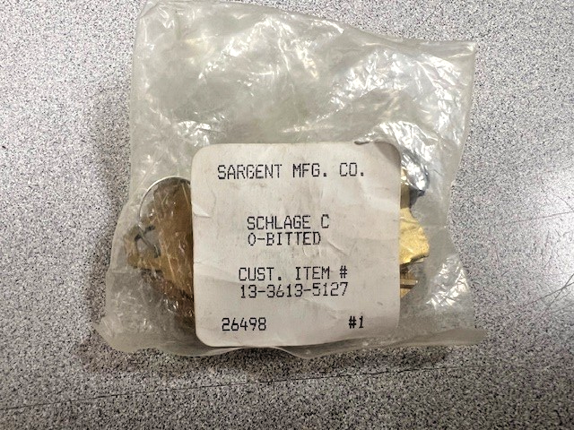 SARGENT LOCK 10G05 L X LL US26D SCHLAGE C KEYWAY