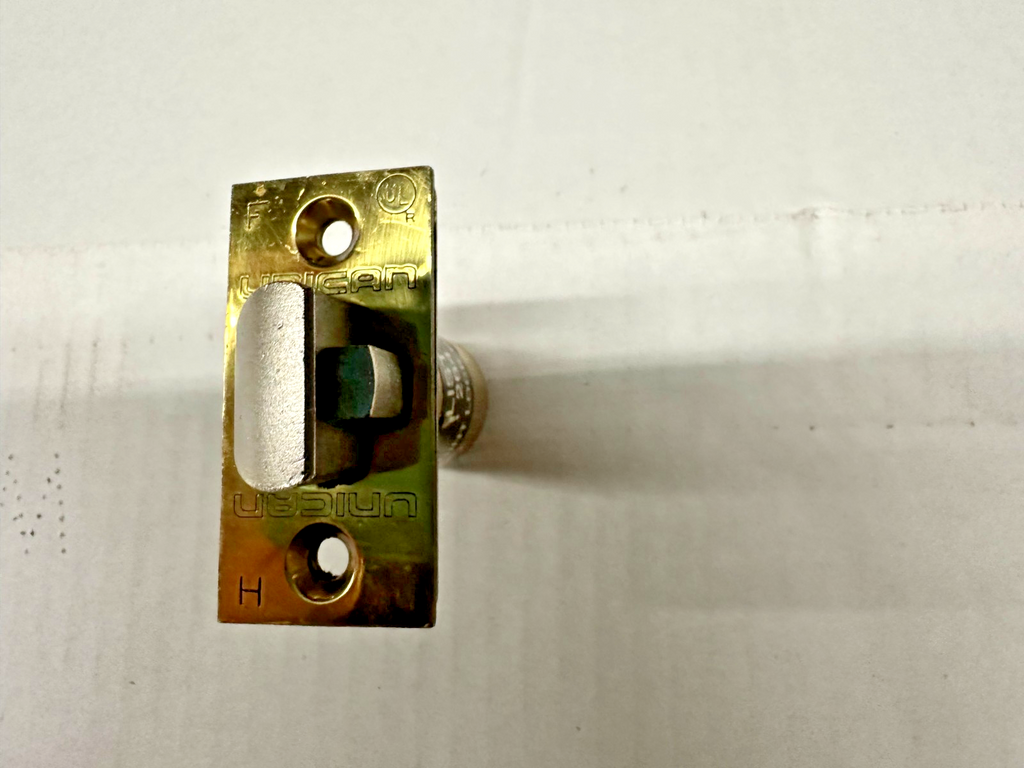 UNICAN ILCO SIMPLEX 2011440301 3/4" THROW UL US3 DEADLATCH (NOTE SHAPE OF  BALE)