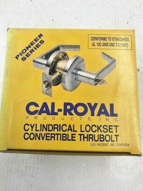 Cal-Royal ICSL-03 US10B  Grade 2 Classroom Lever  2 3/4 X ASA FOR SFIC less core