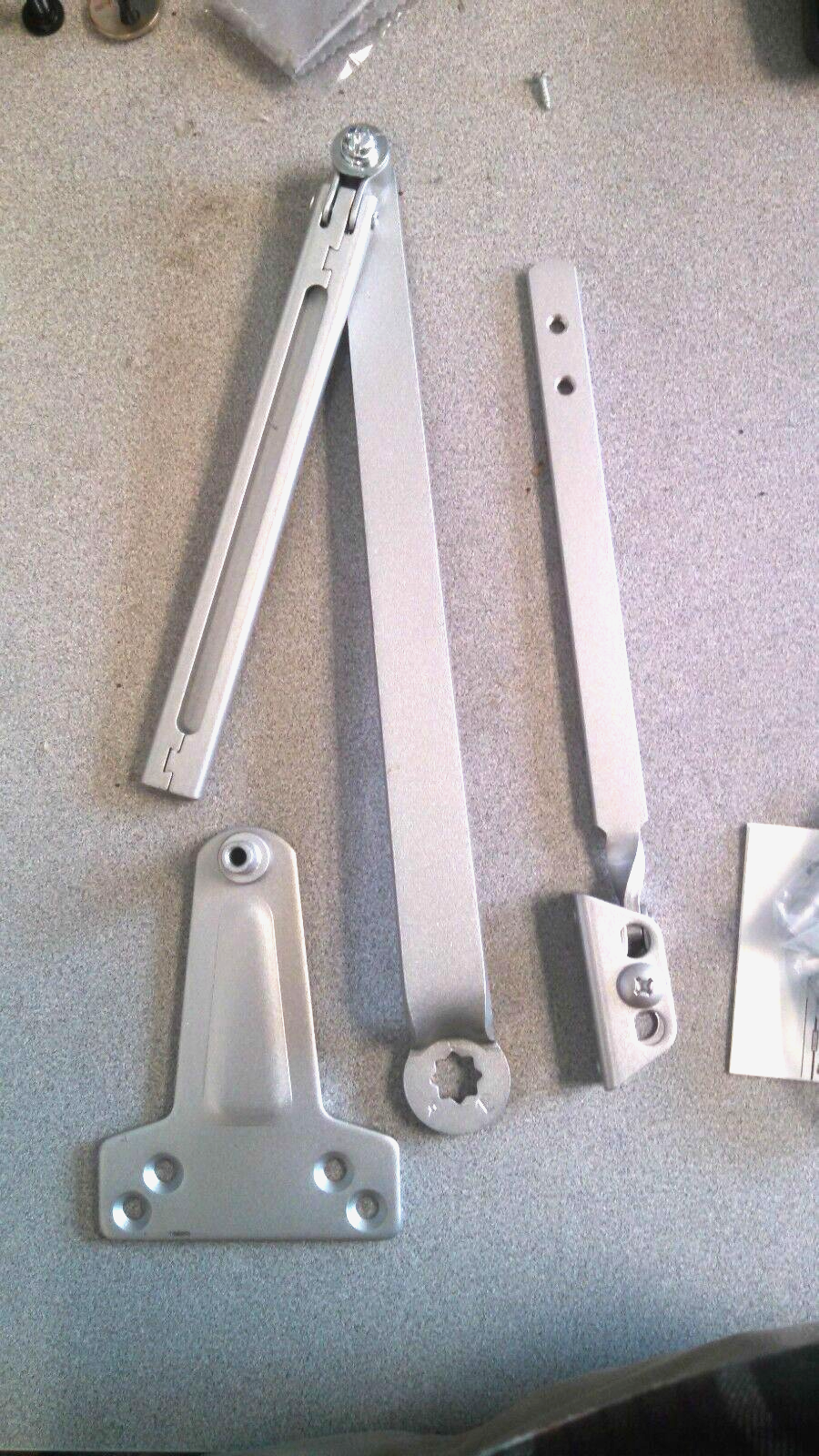 LOCKSMITH STANLEY QDC311F 698 AL DOOR CLOSER REPLACE NORTON 1601 1604BC YALE 51 