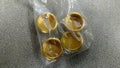 BAG OF 4 IVES #218BB3 FLUSH DOOR PULL, SOLID BRASS,BRASS FINISH FINISH (US3)