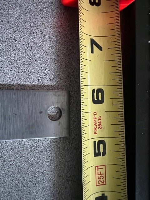 MENDING PLATE 3 3/4" X 7/8" X .050 X PS 3 1/4" cc